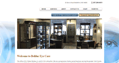 Desktop Screenshot of bolduceyecare.com